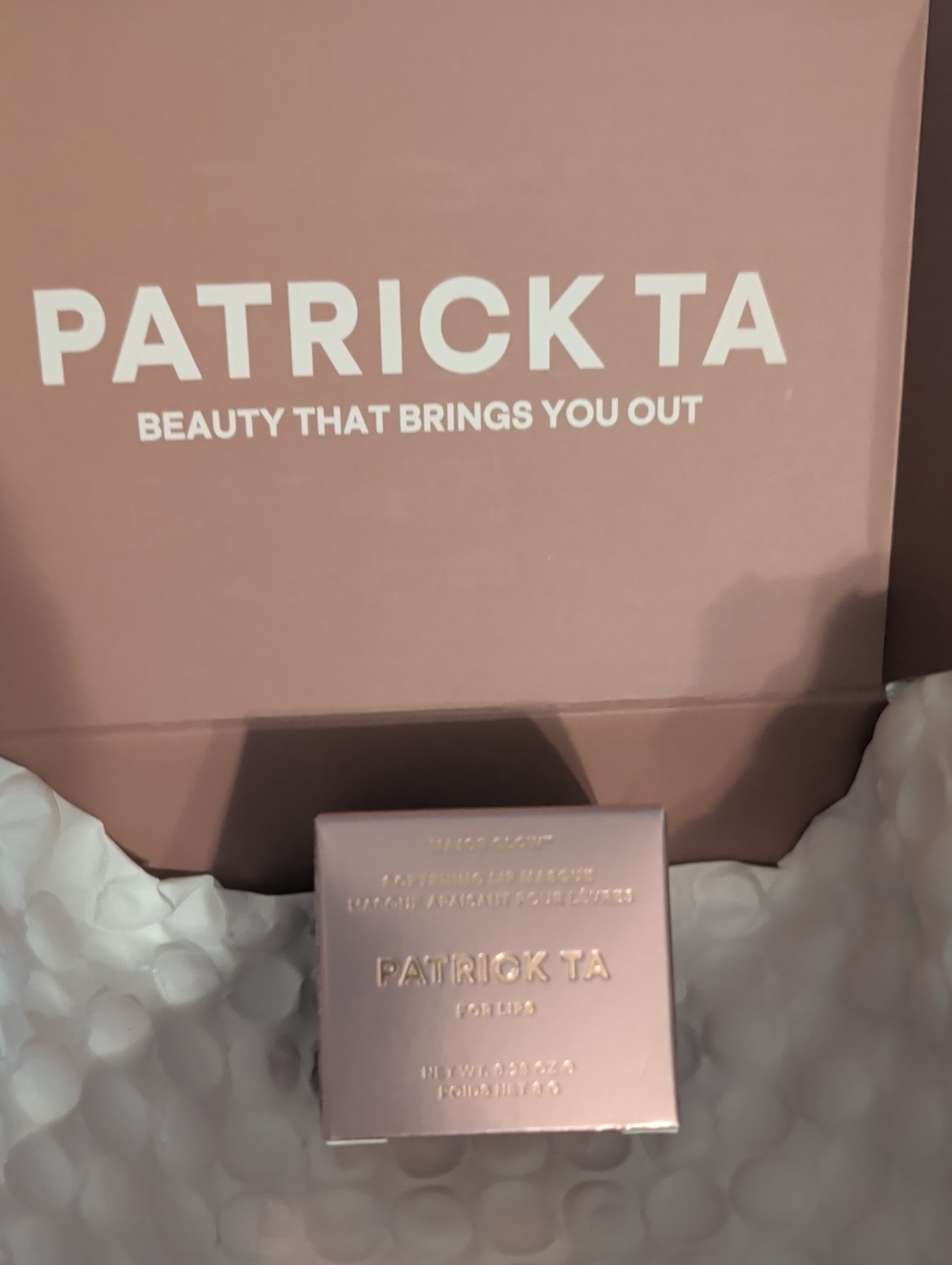 Patrick Ta Major Glow Softening Lip Masque She's Juicy New In The Box